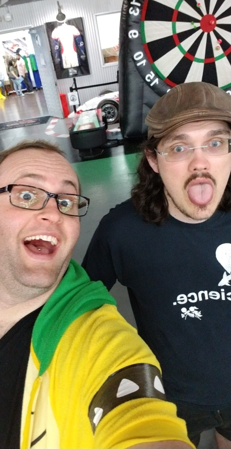 Me and my buddy that went with me